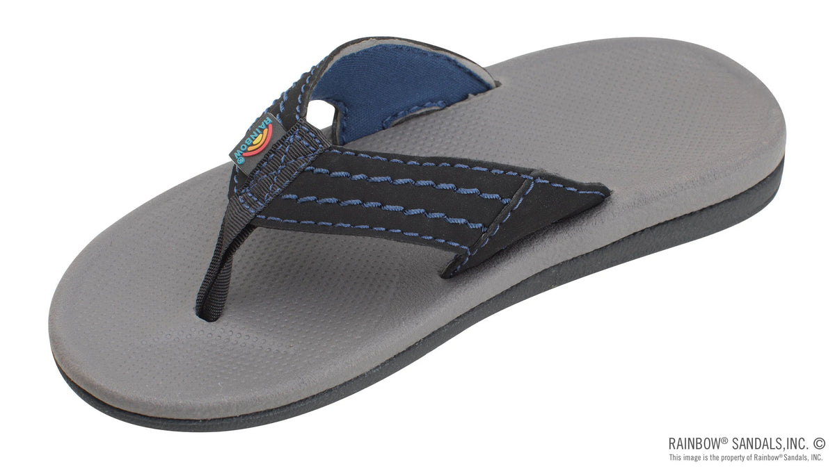 Kid Cape - Kid's Molded Rubber Black/Blue strap Grey Top 