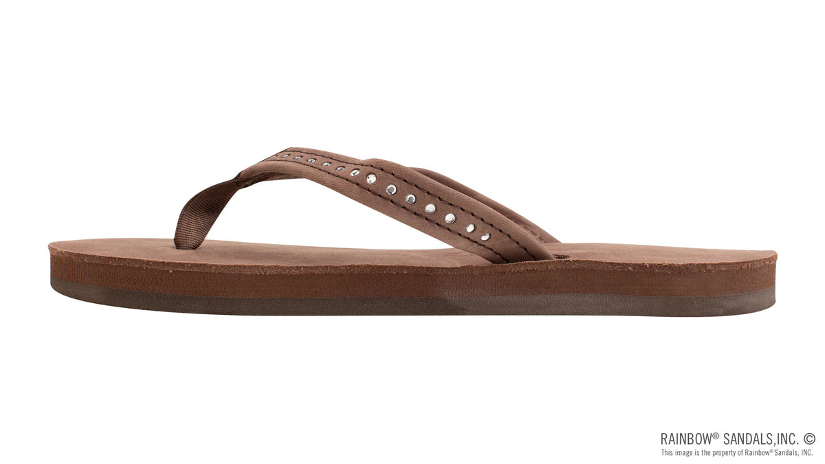 Kids Crystal Premier Leather Expresso  